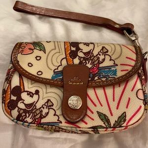 Dooney and Burke Disney Aulani Wristlet